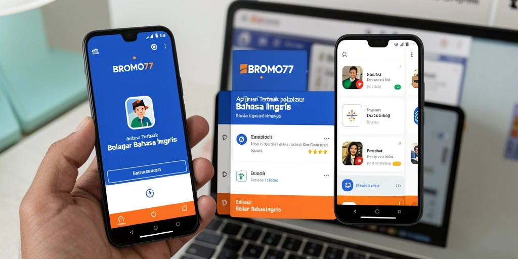 Antarmuka BROMO77 yang menarik dan mudah digunakan.