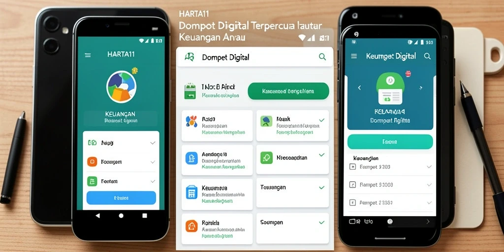 Antarmuka HARTA11 yang intuitif dan mudah digunakan.