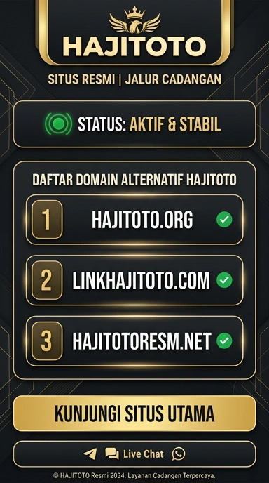 Halaman Link Alternatif hajitoto untuk Akses Mudah