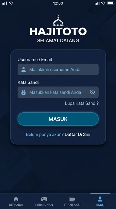 Masuk ke Akun Hajitoto Anda untuk Pengalaman Terbaik
